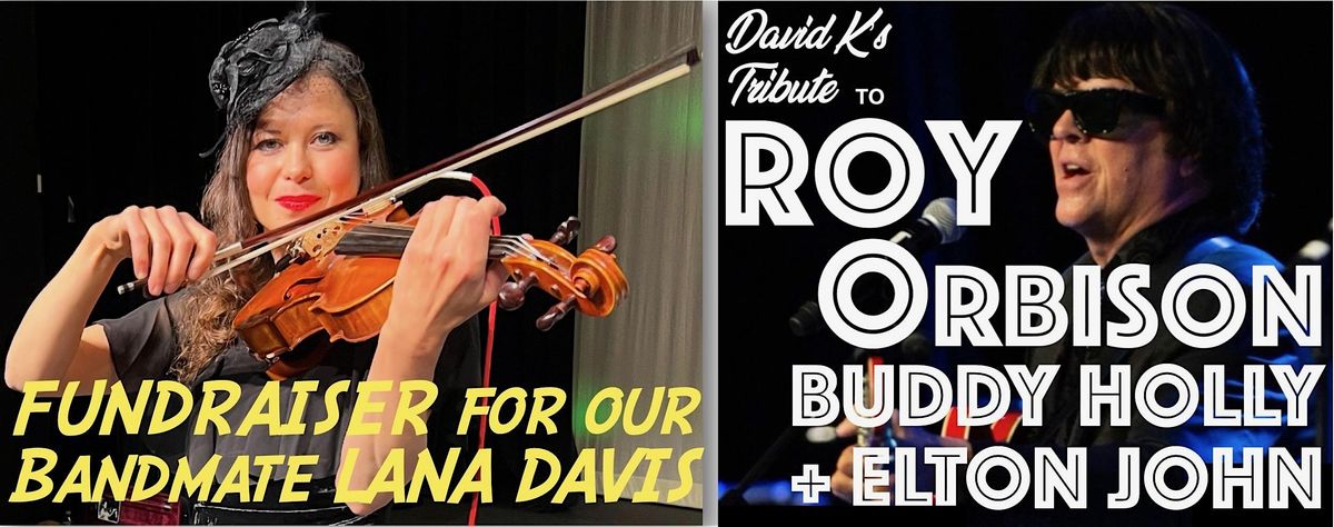 A Tribute Fundraiser with David K for band mate Lana Davis.