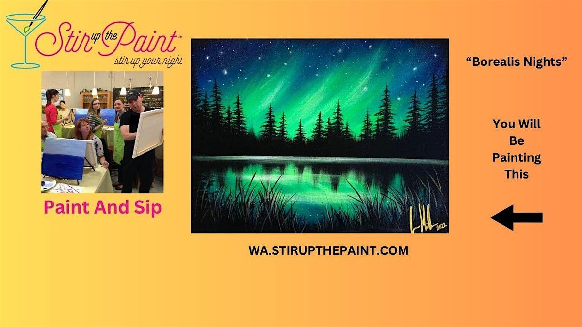 Seattle Paint and Sip, Paint Party, Paint Night  Waterfront Restaurant