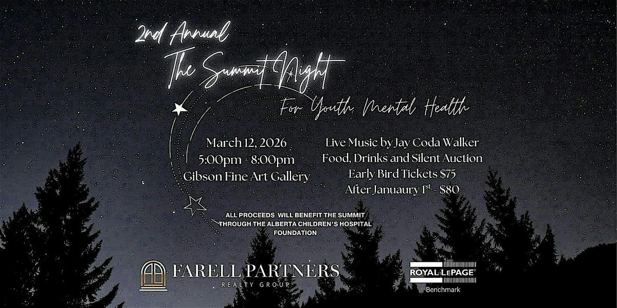 Second Annual - The Summit Night For Youth Mental Health