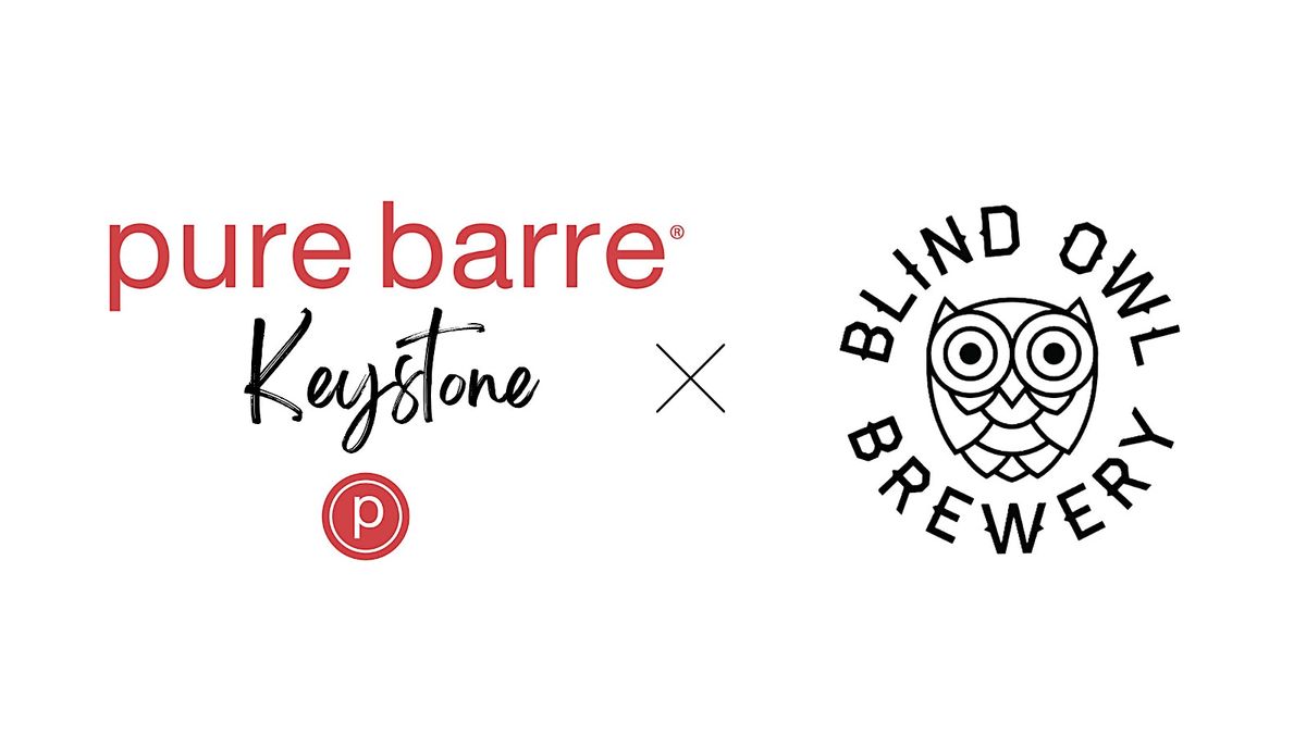 FREE Pure Barre Keystone Pop Up Class @ Blind Owl Brewery