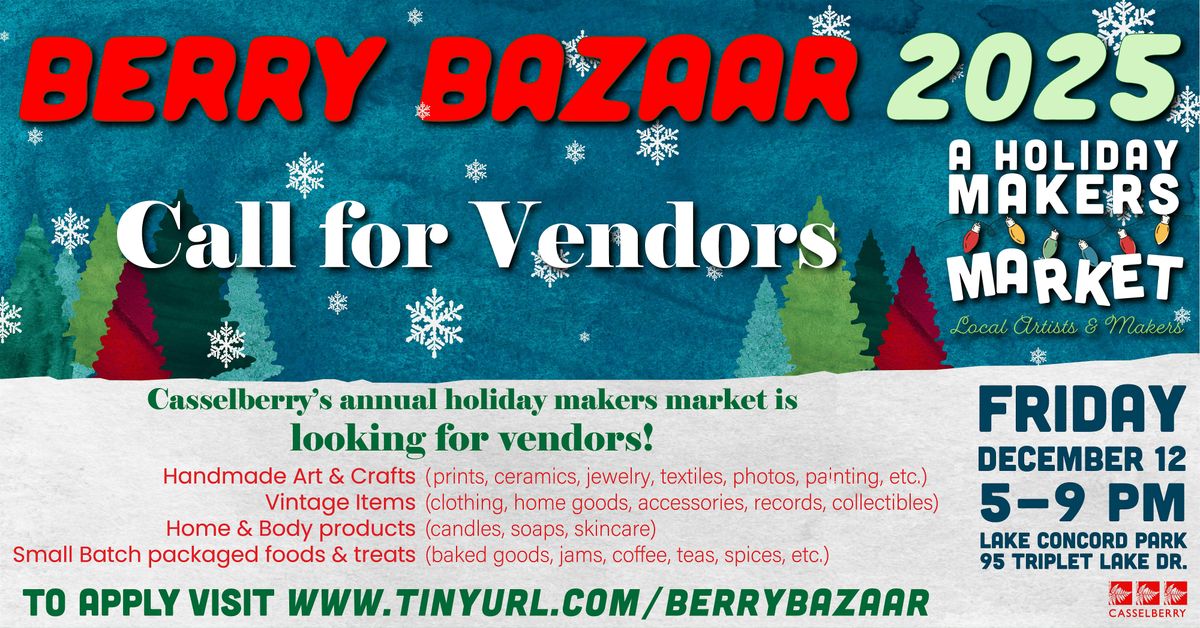 Berry Market 2025 - Call for Vendors
