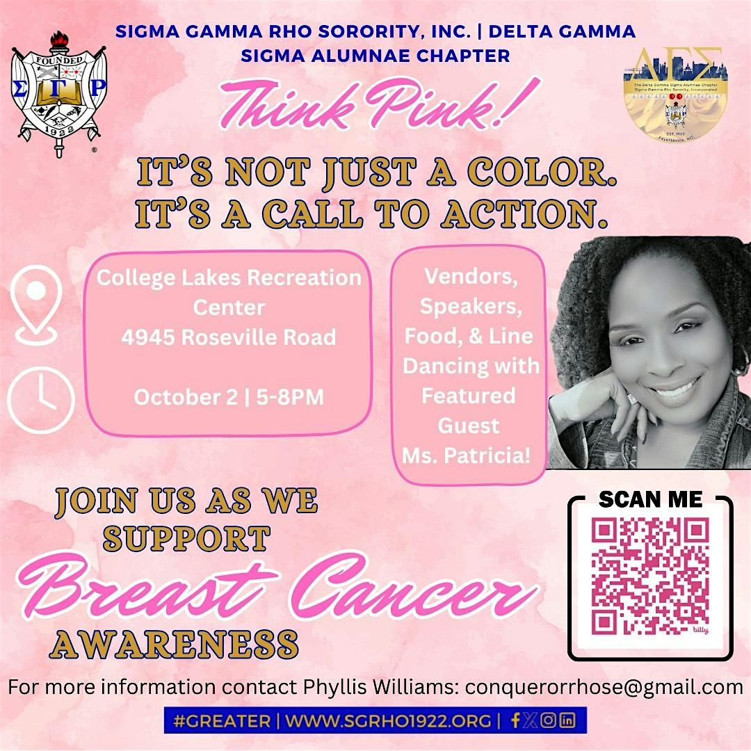 Think Pink: Breast Cancer Awareness Event