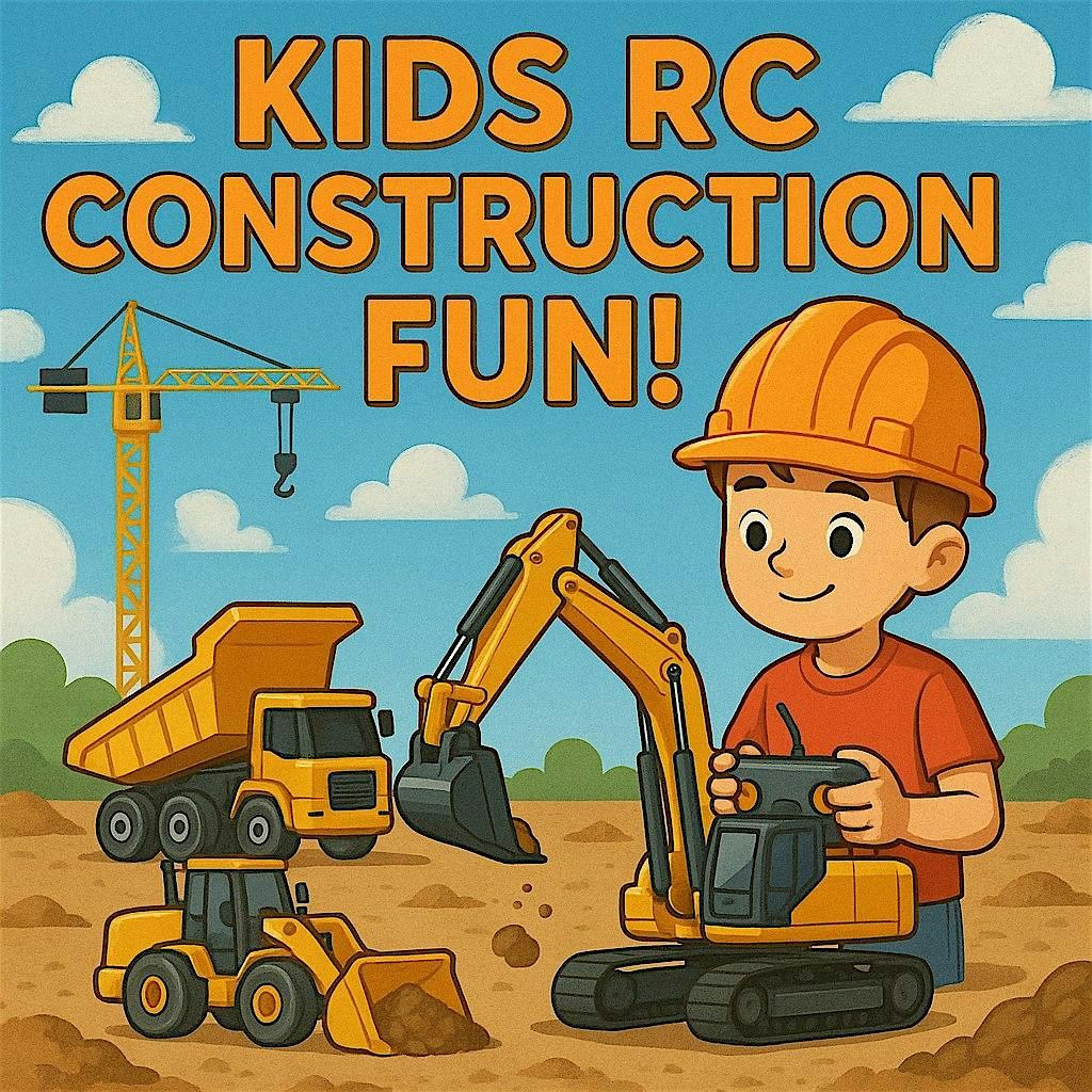 Remote Control Trucks and indoor mini jobsite
