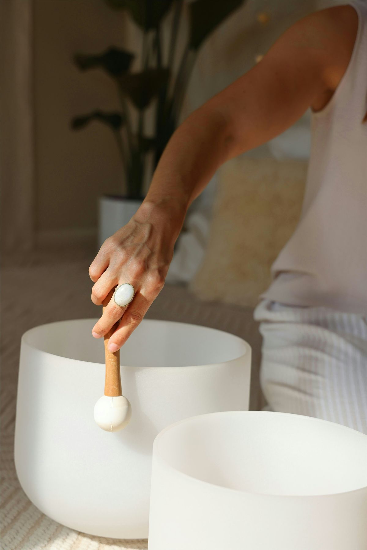 Sound Meditation - Sound bath with crystal singing bowls