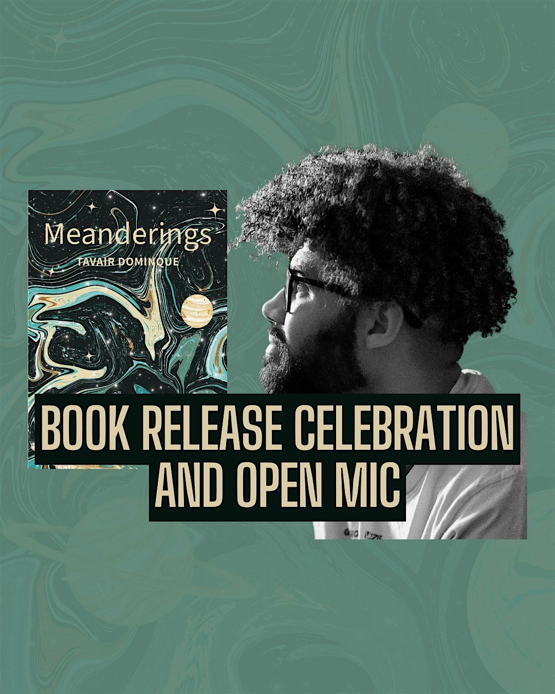 Meanderings Book Release Celebration and Open Mic