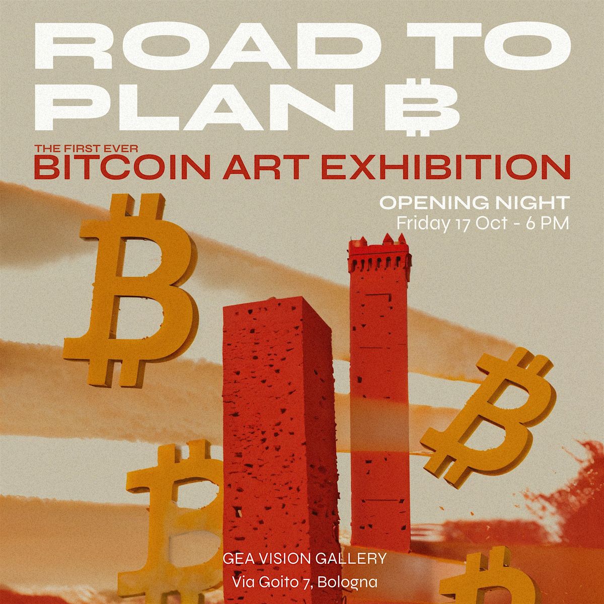 ROAD TO PLAN B - Bitcoin Art Exhibition