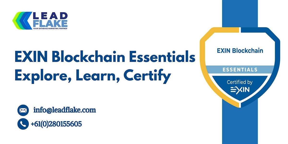 EXIN Blockchain Essentials Training in Napier