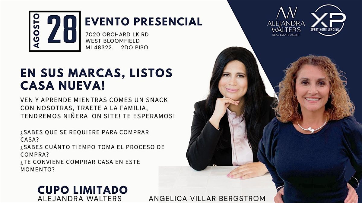 En sus marcas, listos, casa nueva