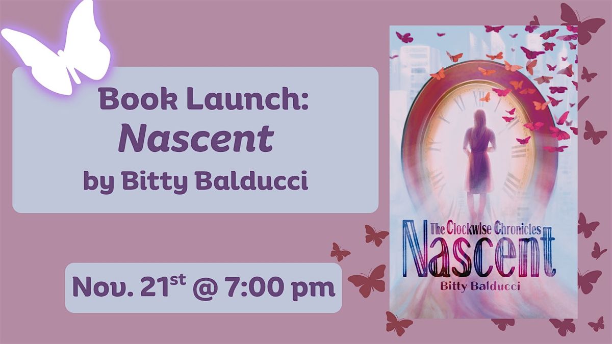 Book Launch: Nascent