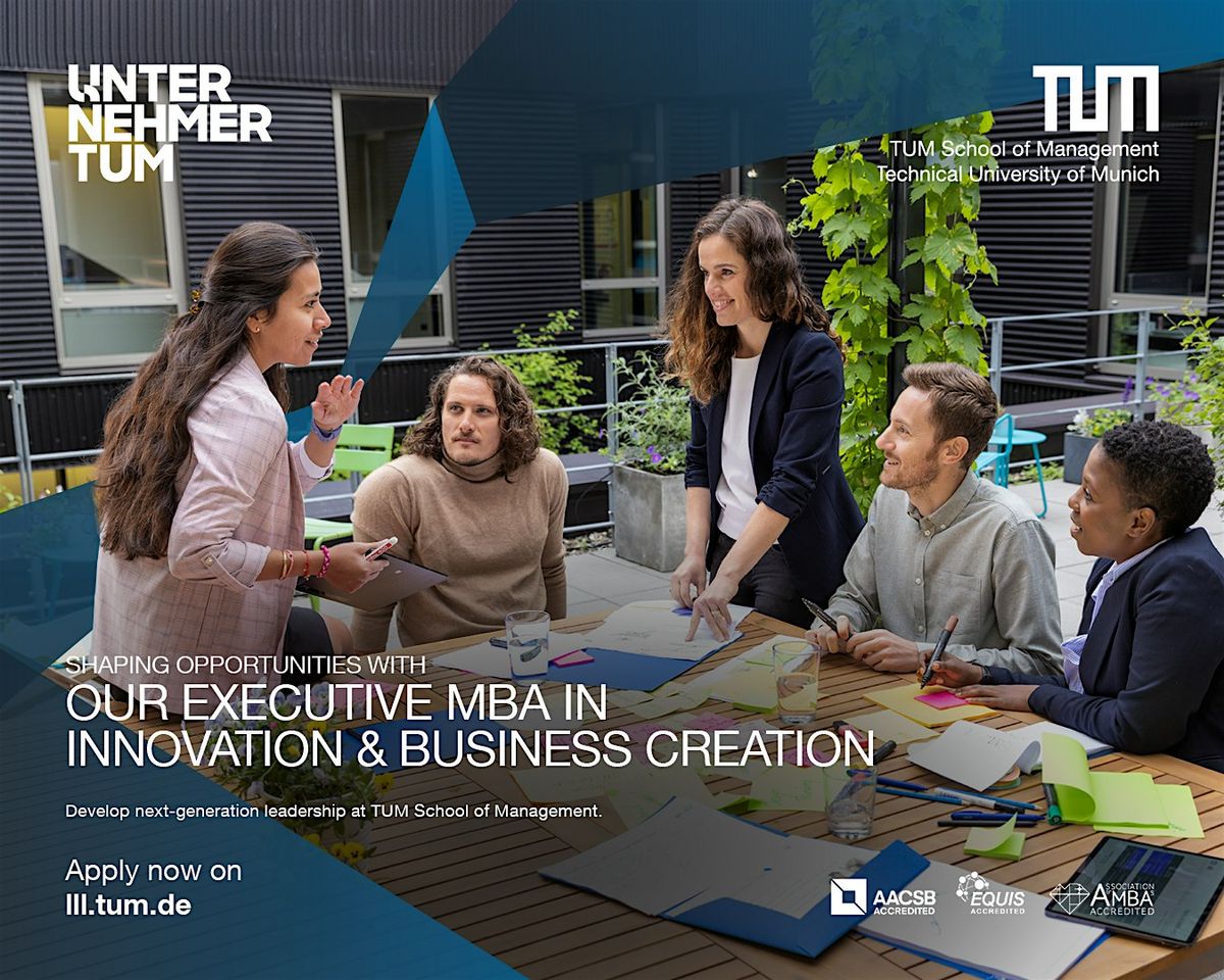 On-site Info Day Executive MBA in Innovation & Business Creation
