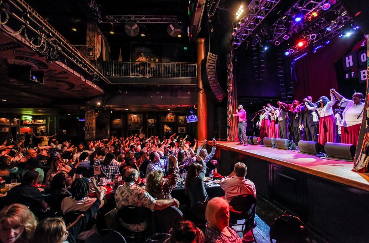Parking House of Blues Gospel Brunch
