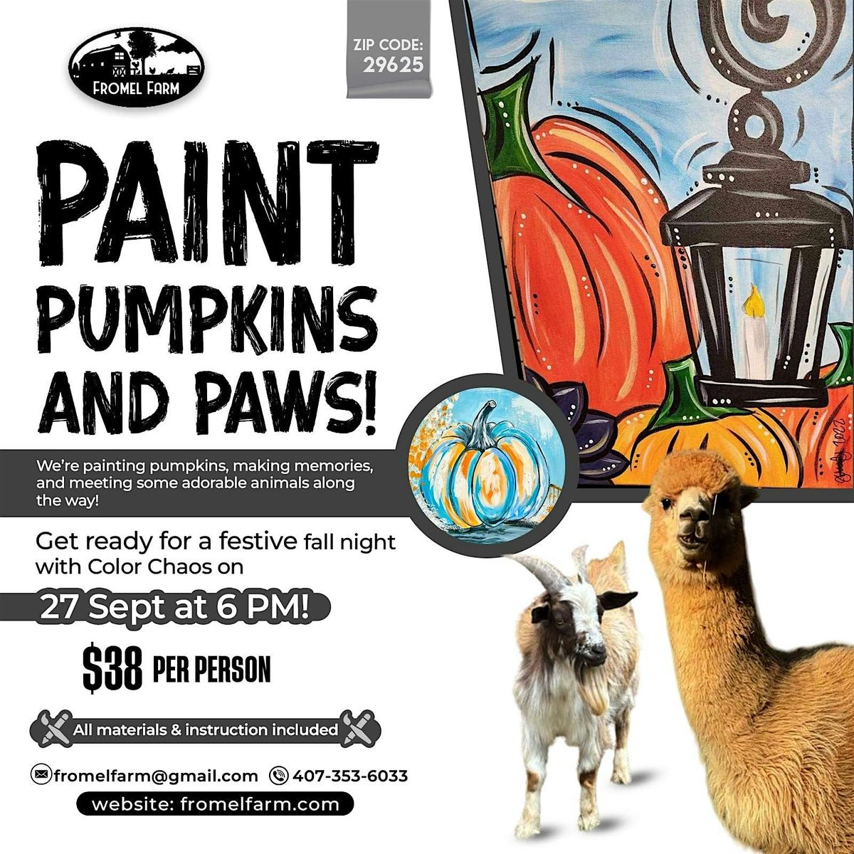 Paint night at Fromel Farm