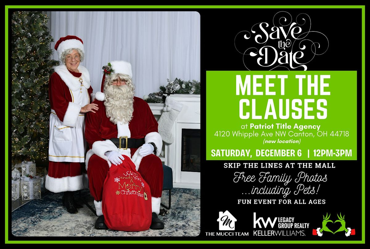 Meet the Clauses Holiday Extravaganza and Photos