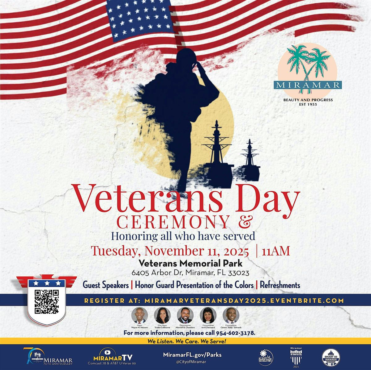 Miramar Veterans Day Ceremony 2025