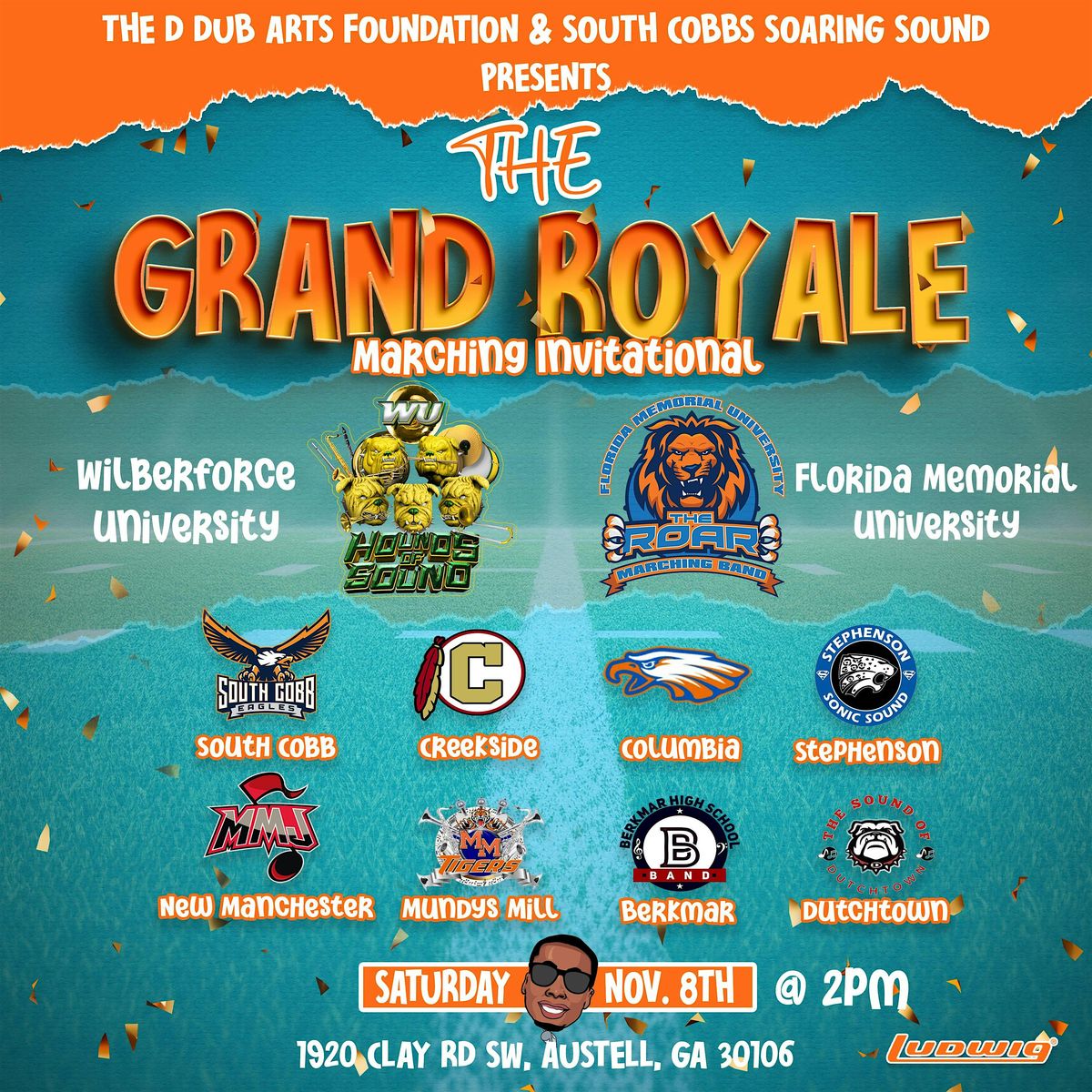 The Grand Royale Marching Invitational ft. Wilberforce & Florida Memorial