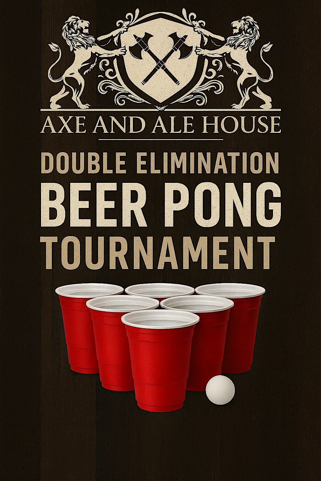 Beer Pong Tournament and Costume Contest