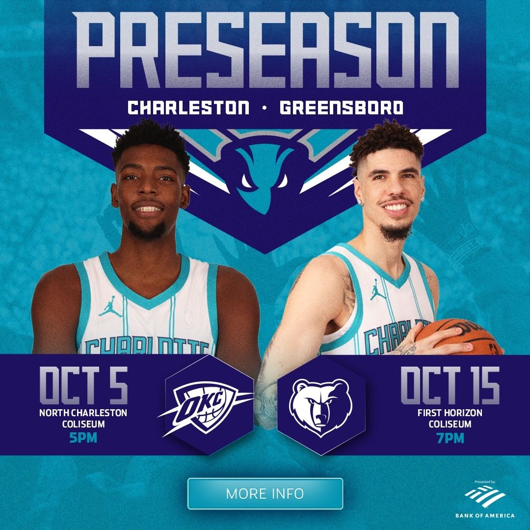 NBA Preseason: Oklahoma City Thunder vs. Charlotte Hornets
