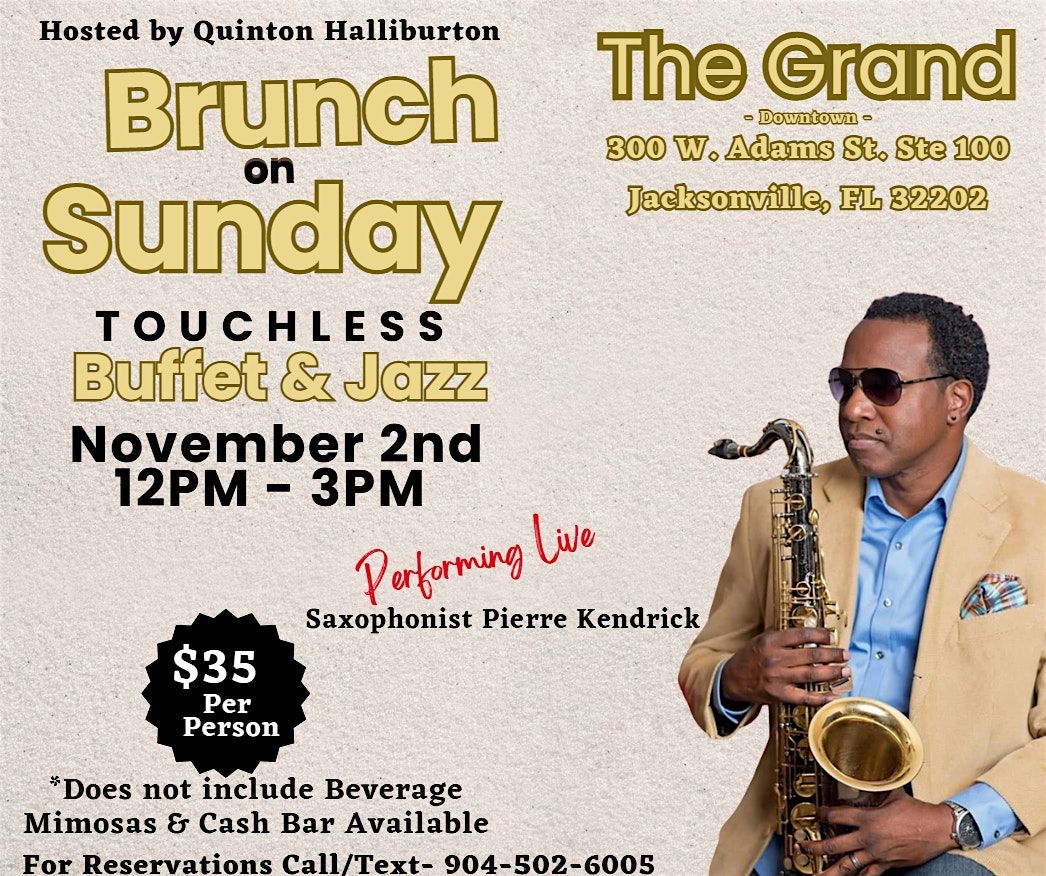 Brunch On Sunday Touchless Buffet & Jazz