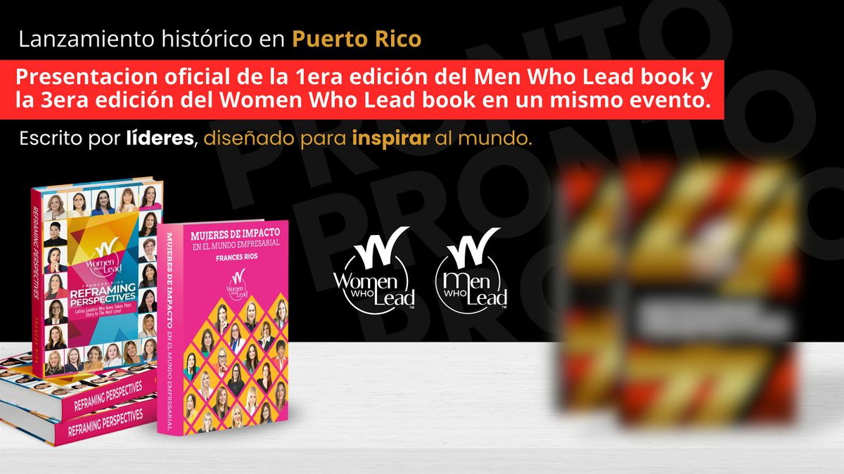 Lanzamiento oficial de los libros Men Who Lead y Women Who Lead