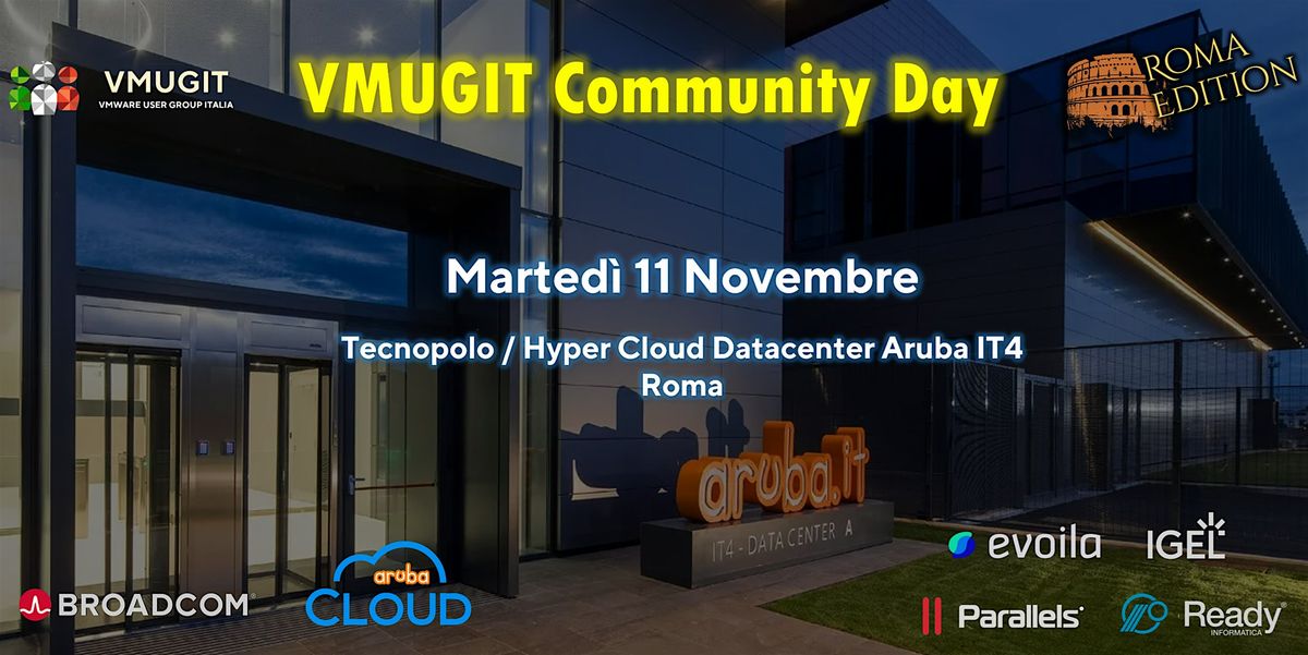 VMUGIT Community Day Roma Edition