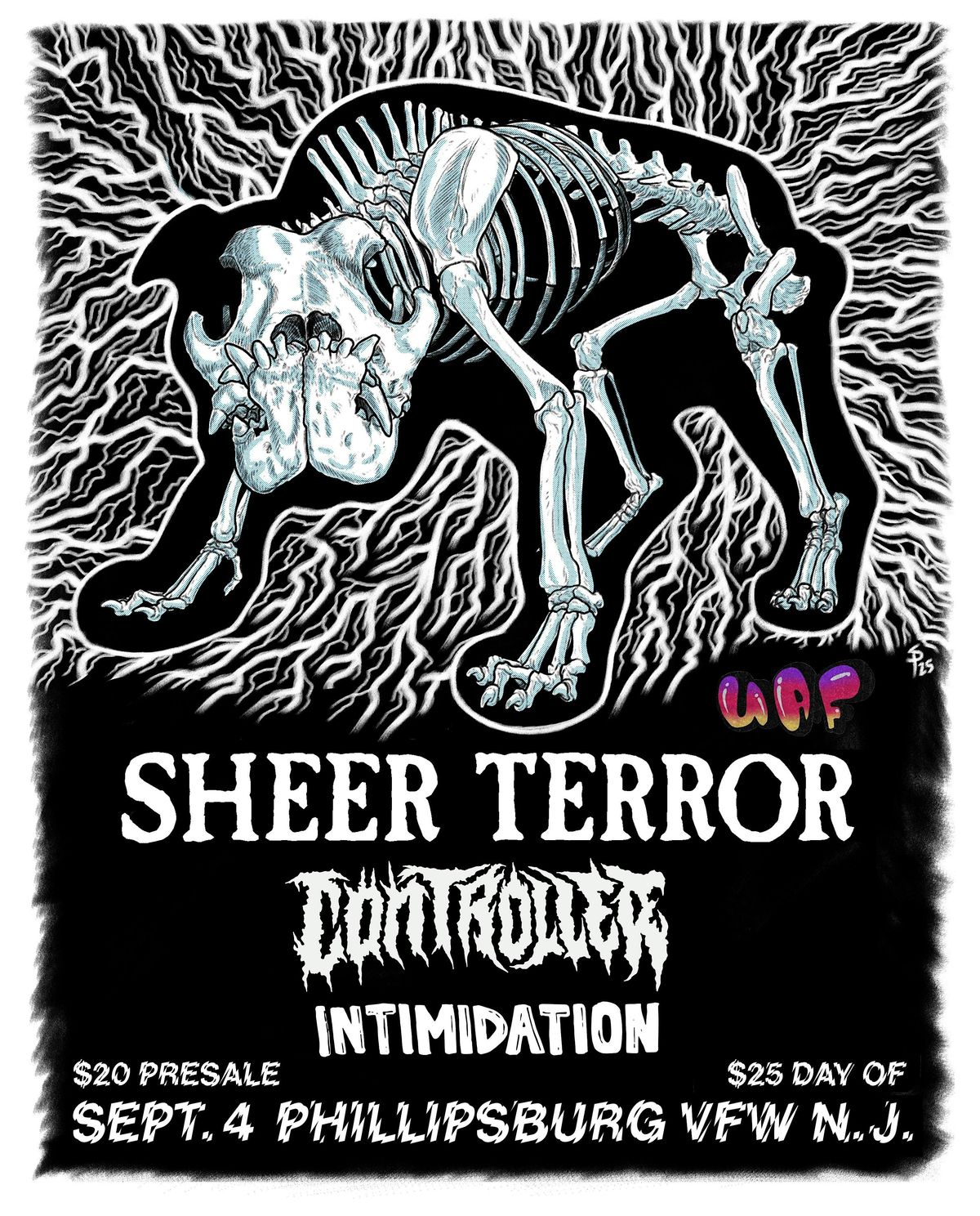 Sheer terror Jersey