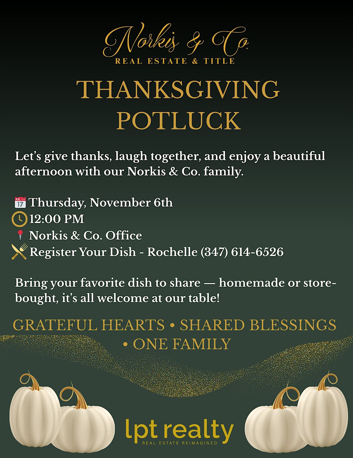 Norkis & Co. Thanksgiving Potluck