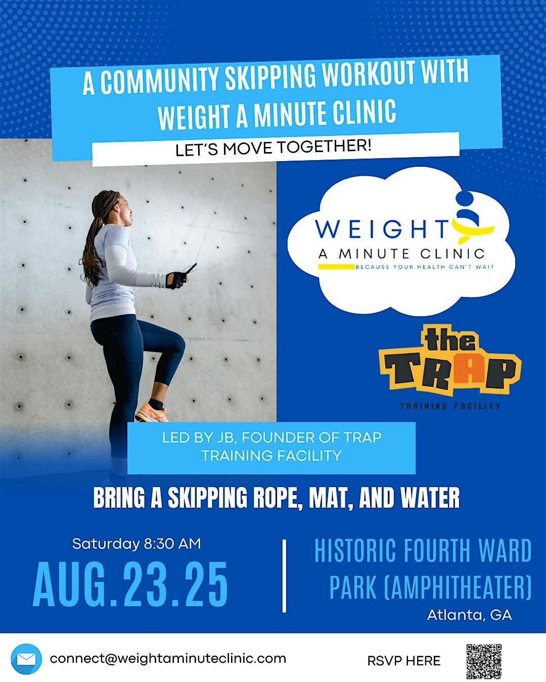 Weight A Minute Clinic - Community Skipping Workout