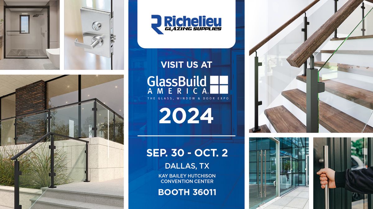 GlassBuild America 2024 Kay Bailey Hutchison Convention Center Dallas