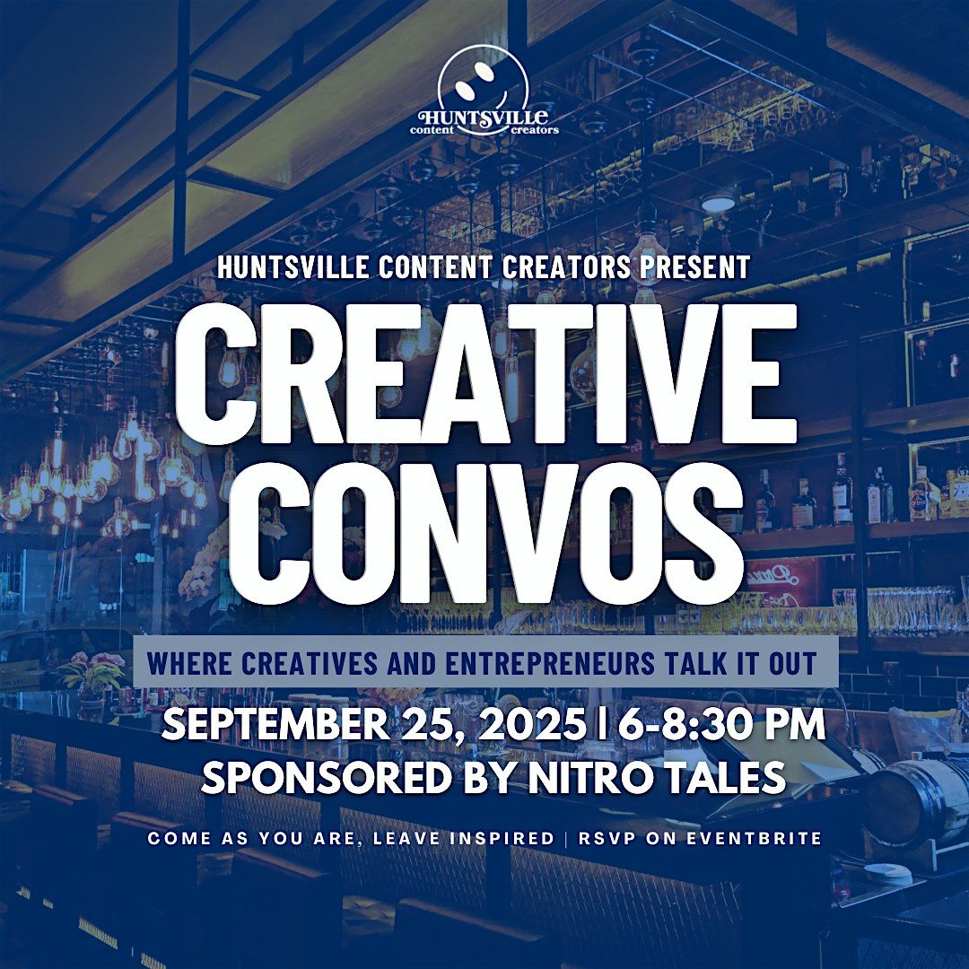 Creative Convos : Where Business Owners & Creators Talk It Out at Nitro ...