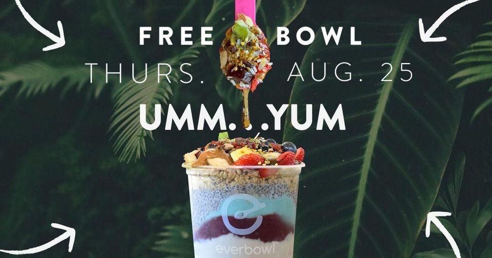 everbowl Reno, NV Grand Opening & FREE Bowl Giveaway!