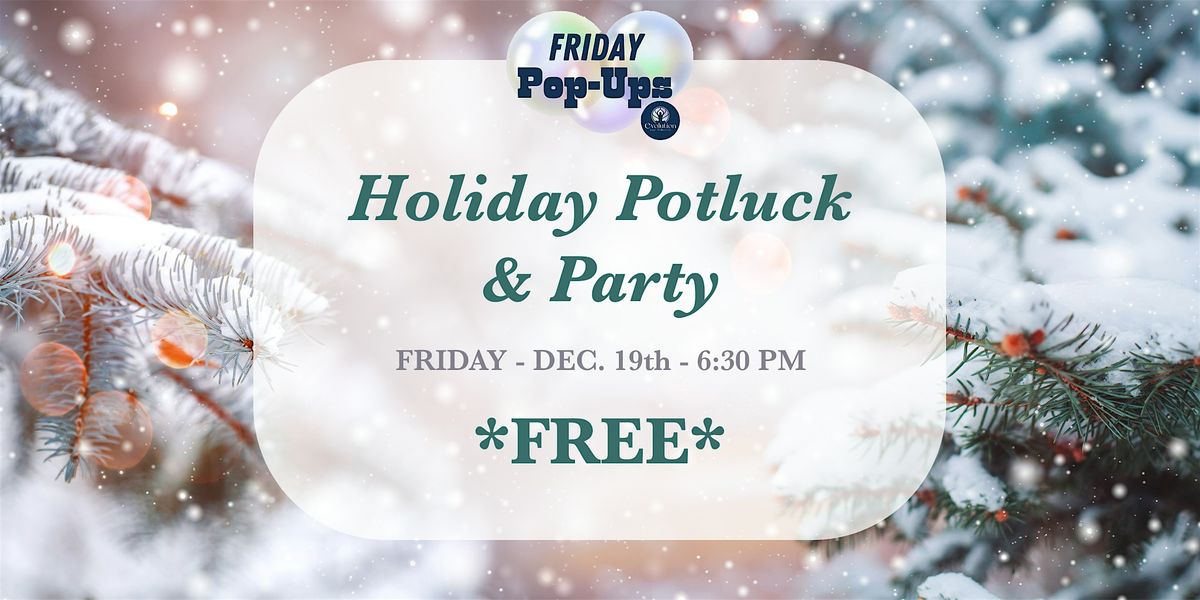 EVOLUTION YOGA Holiday Potluck & Party