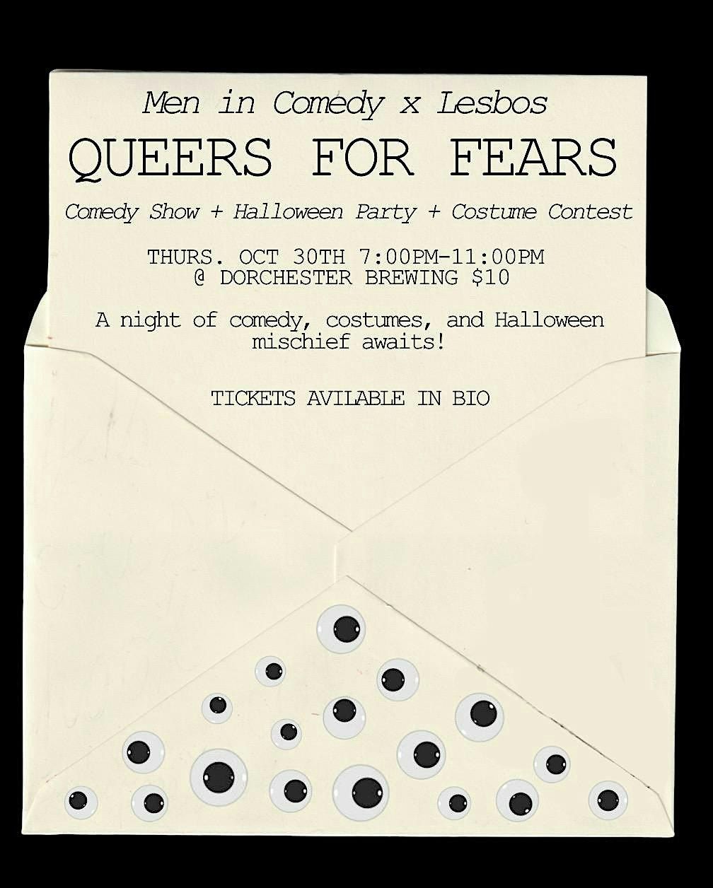 Men in Comedy X Lesbos: Queers For Fears