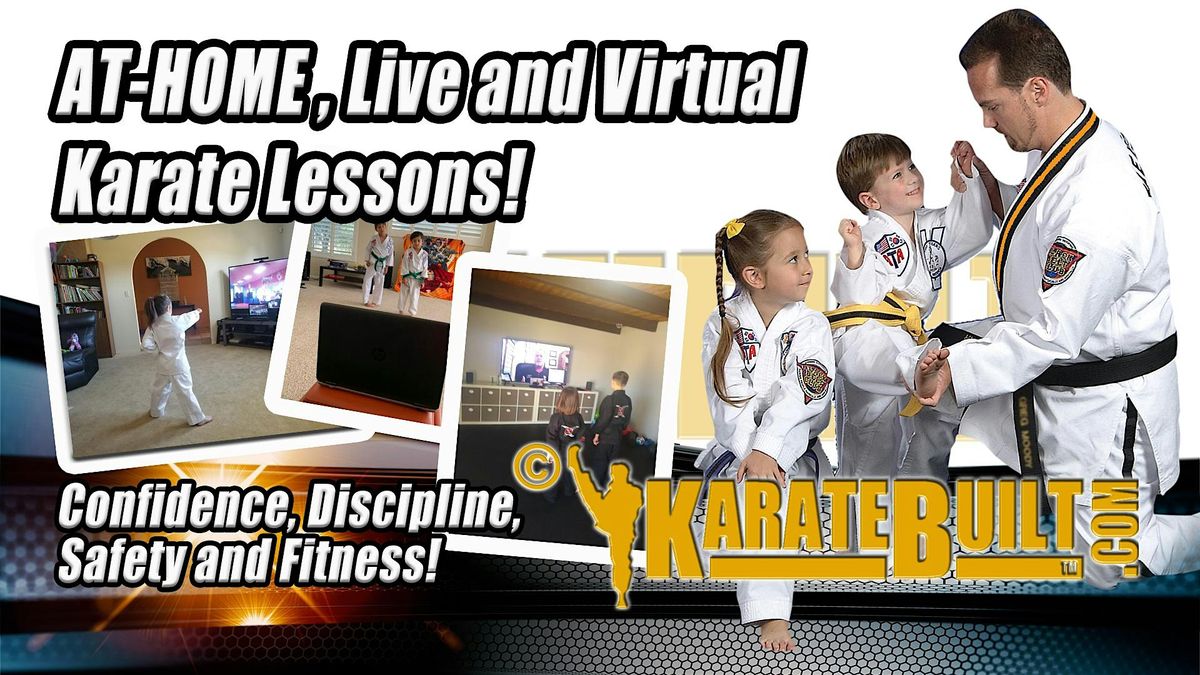 Free At Home Online Karate with Live, Professional  Instructor!