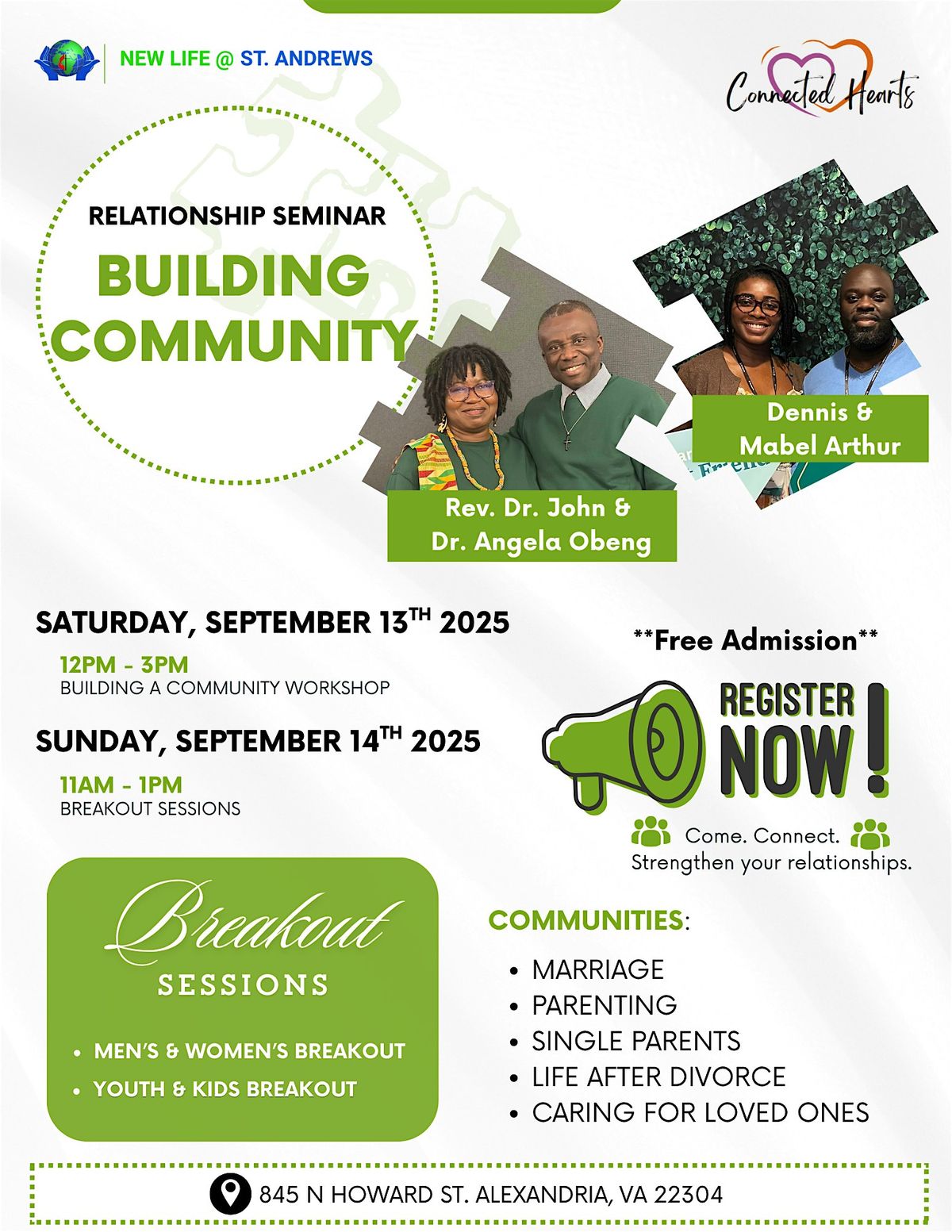 Relationship Seminar: Building Community