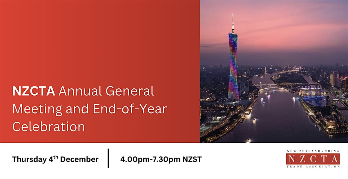 NZCTA AGM and End of Year Celebration