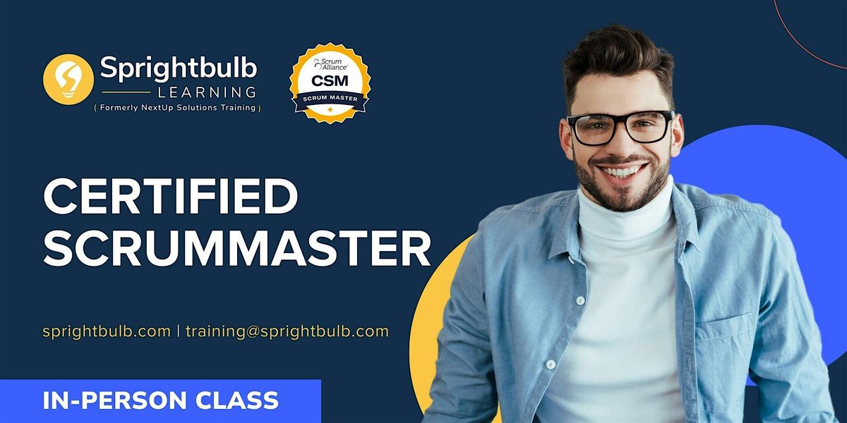 Certified ScrumMaster (CSM) Training in Herndon, VA