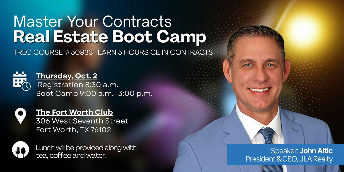 MASTER YOUR CONTRACTS BOOT CAMP