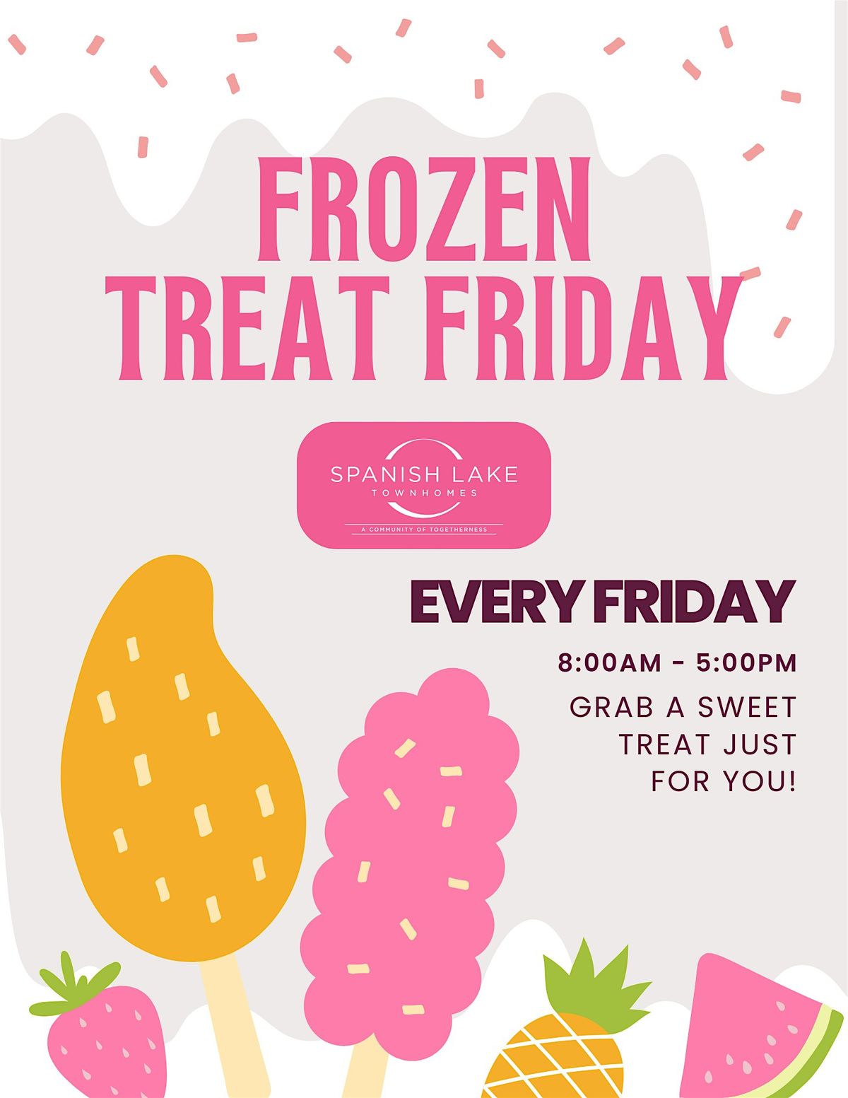 Spanish Lake Frozen Treat Friday