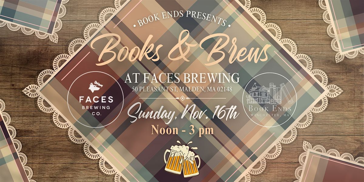 Books and Brews @ Faces Brewing