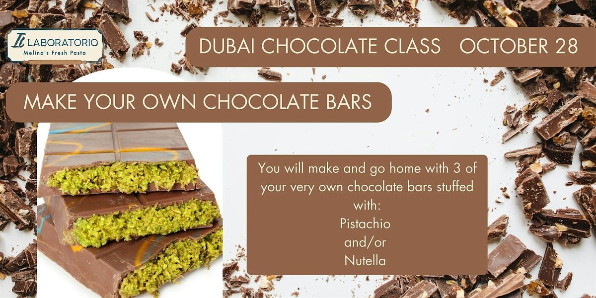 Learn how to Make the Famous Dubai Chocolate Bar with an Italian Twist