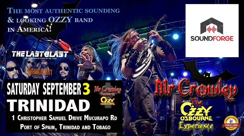 Mr Crowley with Orange Sky-The Sound Forge in Trinidad