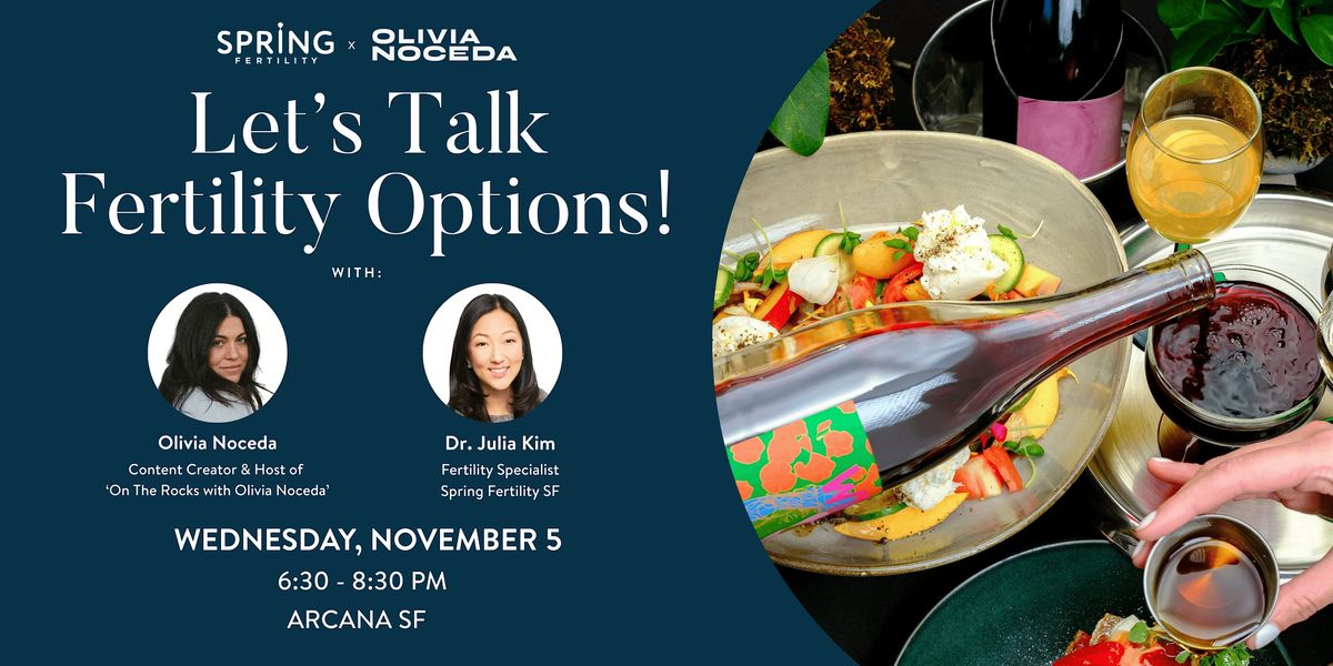 Let's Talk Fertility Options!