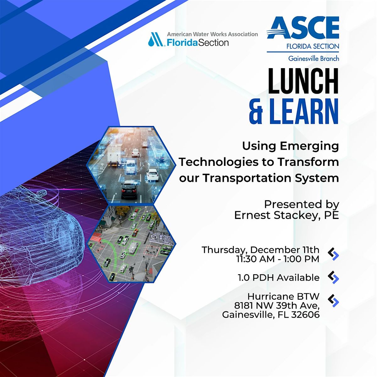 ASCE Gainesville Branch December 2025 Lunch & Learn