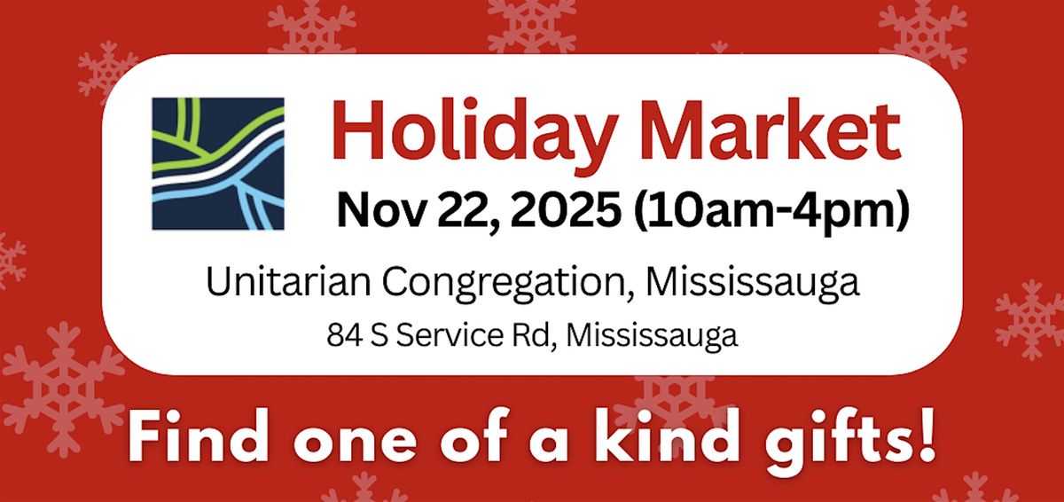 Arts on the Credit Holiday Market