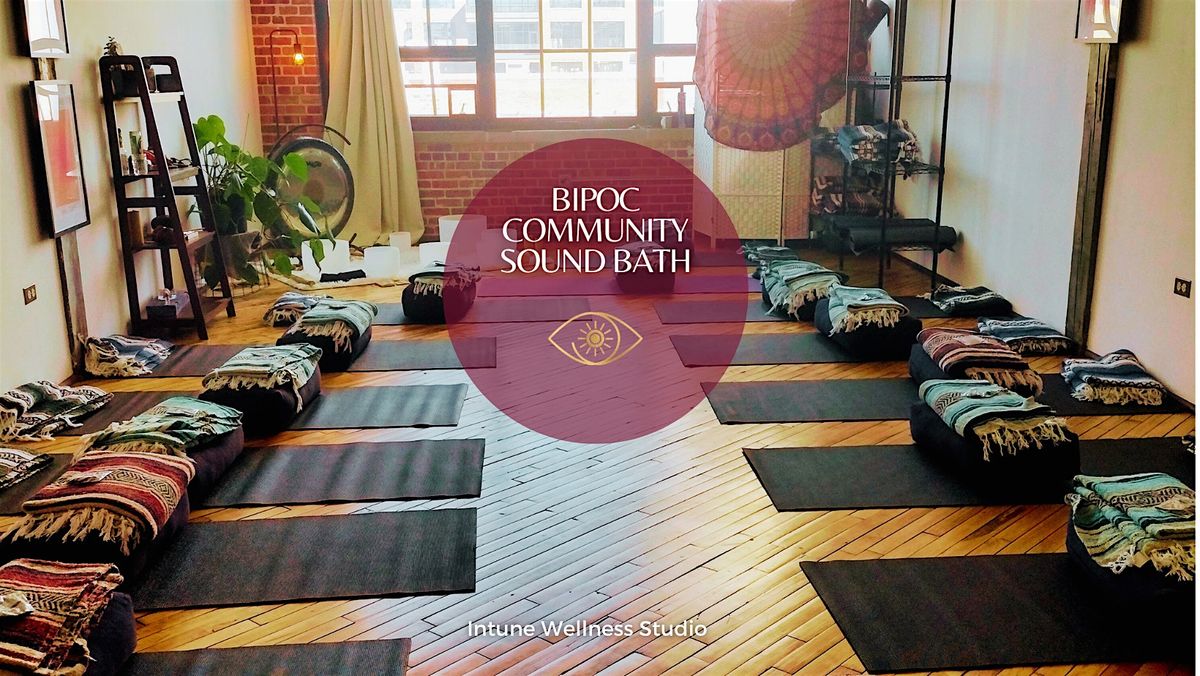 August Bipoc Community Circle and Sound bath meditation