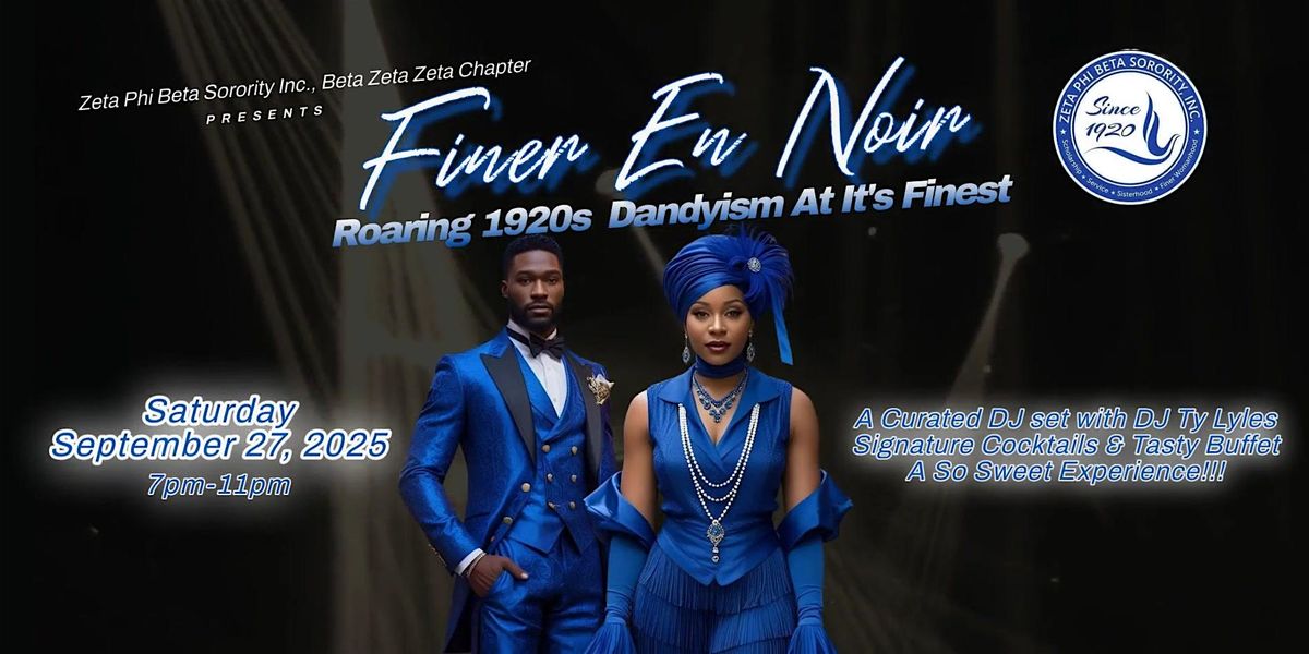 Finer En Noir 2025: Roaring 1920s - Dandyism At Its Finest