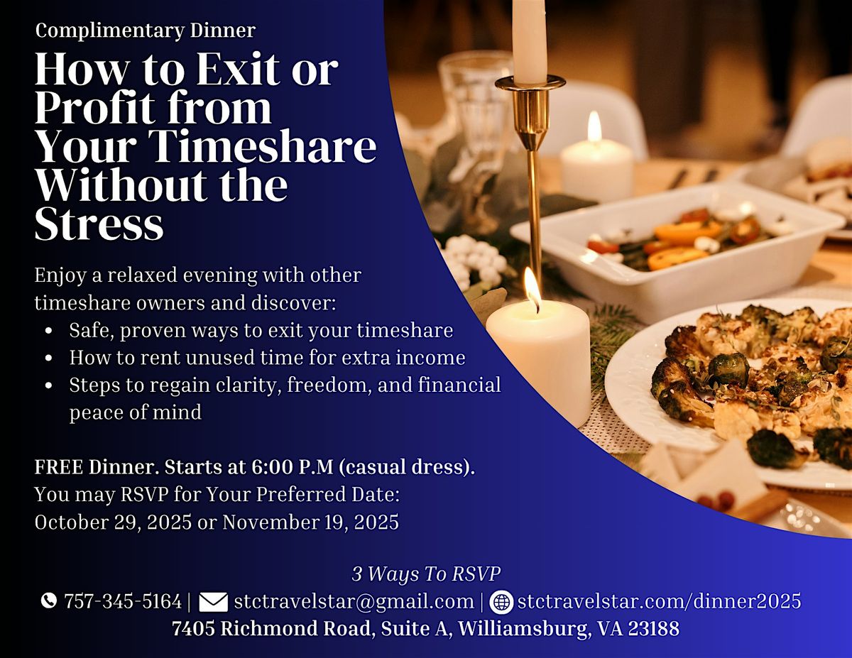 How To Exit or Profit From Your Timeshare Without The Stress