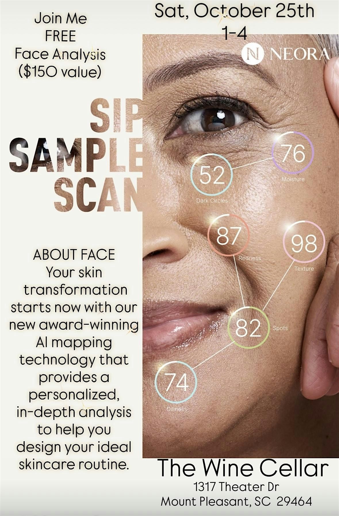Neora Skincare Intelli-Scan Party