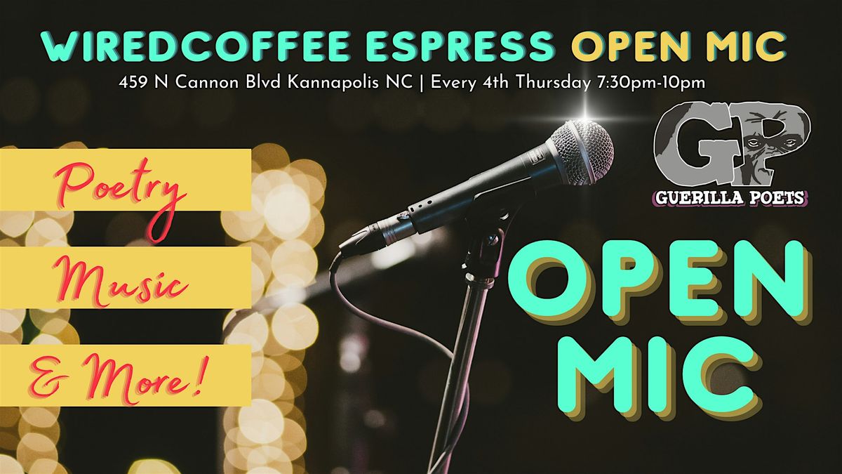 One Mic Stand Open Mic Poetry & Music!