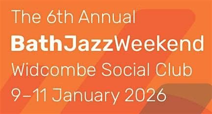 Bath Jazz Weekend 2026